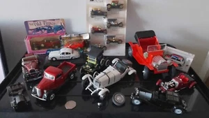 DIECAST TOY LOT OLD TIMER VINTAGE CARS BOXED & UNBOXED DANBURY MINT MERCEDES etc - Picture 1 of 5