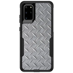 OtterBox Commuter for Galaxy S (Choose Model) Grey Diamond Plate Steel - Picture 1 of 13