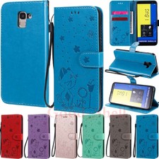 For Samsung Galaxy J3 J5 J1 J4 J6 Plus S20 Wallet Card Holder Leather Case Cover