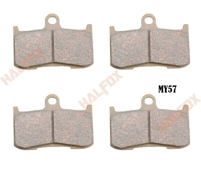 Pastillas de disco de freno delanteras para KAWASAKI NINJA ZX9R Z1000 SUZUKI GSXR1300 B-KING Foto 1 de 3