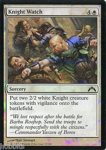 MTG - Gatecrash - Knight Watch - Foil - NM - Picture 1 of 1