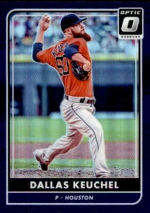 2016 OPTIC PURPLE BASE PARALLEL #76 DALLAS KEUCHEL ASTROS  - Bild 1 von 2