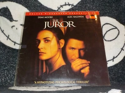 The Juror Widescreen Laserdisc LD Demi Moore Alec Baldwin Free Ship $50 - Image 1 of 2