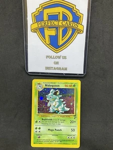 POKÉMON BASE SET 2 NIDOQUEEN HOLO 12/130 NM - Foto 1 di 2