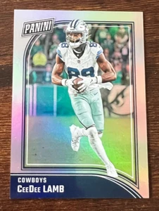 CEE DEE LAMB 2024 PANINI BLACK FRIDAY SILVER # 133/150 DALLAS COWBOYS - Picture 1 of 3