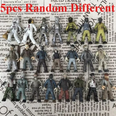 5 случайных различных подвижных фигурок зомби Mega Construx Bloks COD - Изображение 1 из 4