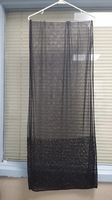 NOS CHAL LARGO DE MALLA NEGRA CON CUENTAS DE WORTHINGTON Foto 1 de 3