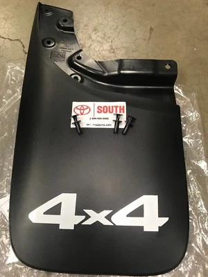 Guardabarros trasero izquierdo Toyota 05-15 Tacoma 4x4 OEM con clips 76626-04171 Foto 1 de 2