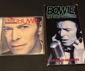 Black Tie White Noise by David Bowie CD And Bowie Video Collection VHS Lot - Picture 1 of 9