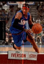 2005-06 Upper Deck Rookie Debut 76ers Basketball Card #69 Allen Iverson