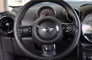 Mini R57 Set copripulsante volante convertibile in fibra di carbonio lucido - Foto 1 di 3