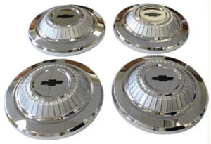 1967 CHEVROLET POVERTY HUB CAP, CAMARO NOVA CHEVELLE EL CAMINO, 4 PIECE SET - Picture 1 of 1