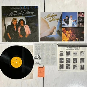 Modern Talking 1986 In The Middle Of Nowhere Taiwan Vinyl LP Promo Insert Book - Picture 1 of 12