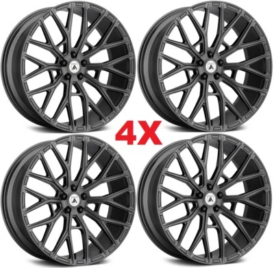 20 RUEDAS ASANTI LLANTAS GRAFITO GUNMETAL SE ADAPTA A ACUERDO ALTIMA OPTIMA CIVIC Foto 1 de 4