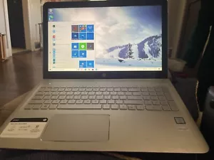HP ENVY Notebook 15" FHD 15.6" i7-6500U 12GB RAM 256GB SSD Win 10 Touchscreen - Picture 1 of 5