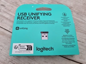 Logitech USB Unifying Receiver Wireless USB für Logitech Unifying Device - Bild 1 von 3