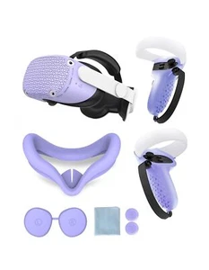 Gwyoneaon Protective Cover for Oculus/Meta Quest 2 Accessories, Silicone Cont... - Picture 1 of 6