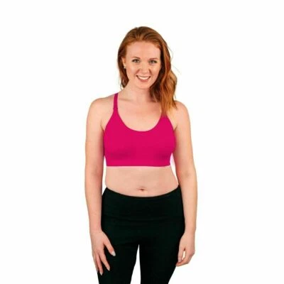 Sujetador de lactancia de yoga Bamboobies, ropa de maternidad para lactancia talla XL (B134) Foto 1 de 4