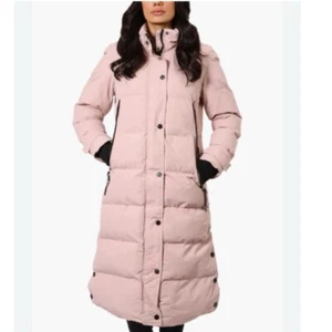 Neu mit Etikett Canada Weather Gear Blush Pink gefütterter Parka Jacke lange Skijacke Mantel - Bild 1 von 10