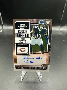 2023 Contenders Optic Rookie Ticket On Card Auto Tyler Scott RC Auto Bears - Bild 1 von 2