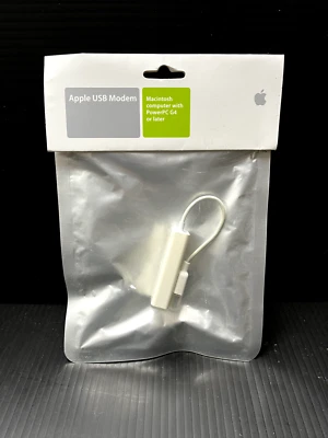 Apple USB Modem MA034Z/A New in sealed package. Vintage - Image 1 of 2