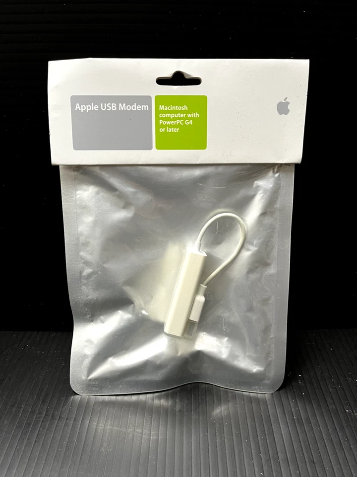 Apple USB Modem MA034Z/A New in sealed package. Vintage - Image 1 of 2