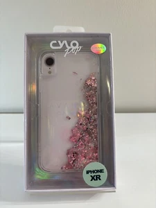 Cylo Pop IPhone XR Case New clear With Pink Glitter - Picture 1 of 2
