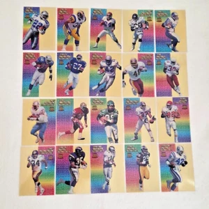 1994 Pacific Football Crystalline Collection 1-20 COMPLETE SET *Print Run 7,000* - Picture 1 of 19
