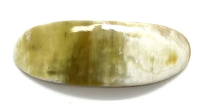 camilieri Horn Büffelhorn Haarspange Haar Clip beige Haarschmuck NEU