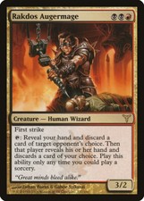 Rakdos Augermage Dissension NM Black Red Rare MAGIC GATHERING CARD ABUGames