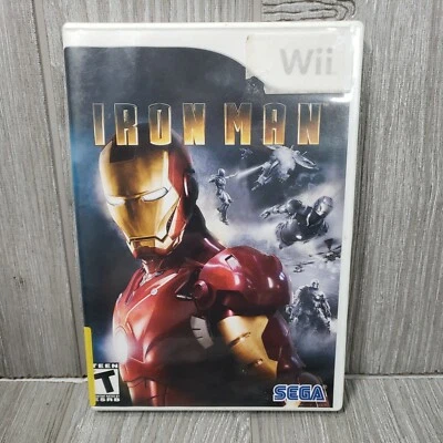 Iron Man Nintendo Wii 2008 Complete With Manual Complete * Free Shipping * - Image 1 of 4