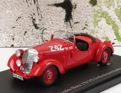 MERCEDES BENZ 170 VS GELANDESPORTROADSTER #242 1938 au 1/43 AutoCult ATC07024 - Image 1 of 2