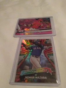 ⚾⚾⚾Nomar Mazara 2 Karten Lot ⚾⚾⚾ - Bild 1 von 2