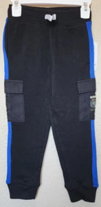 365 KIDS Garanimals Colorblock Cargo Jogger Black Soot Pants Size 4 BRAND NEW - Picture 1 of 6