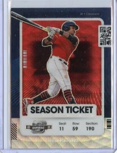 2021 Panini Contenders Optic Red Wave #43 Jose Ramirez - Picture 1 of 1