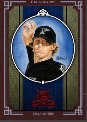 2005 Diamond Kings Framed Red #245 Logan Kensing - BB - Image 1 of 2