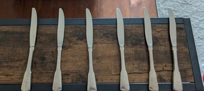 49 piece Oneida stainless Sandhurst cube matte flatware - Image 1 of 4