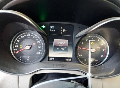 2015 C 级 OE 速度计集群 111K 英里 梅赛德斯-奔驰 — 第 1/4 张图片