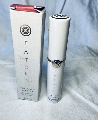 TATCHA The Kissu Lip Tint SPF 25 Shade: CAMELLIA  BRAND Retail $34.00 NEW IN BOX - Image 1 of 2
