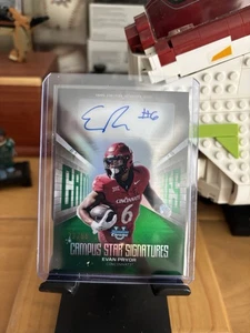 Evan Pryor #/99 Green Campus Star Signature Auto 2025 Bowman Chrome U Cincinnati - Foto 1 di 2