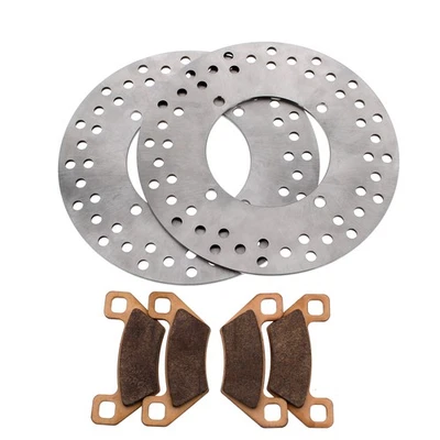 2009 2010 Arctic Cat Prowler 1000 XTZ Rear Brake Rotors & Severe Duty Brake Pads - Image 1 of 3
