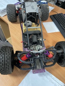 Yama Buggy 2 Takt Benzin RC Steuerung Benzin Maßstab 1:5 Auto MASSIV - Bild 1 von 19