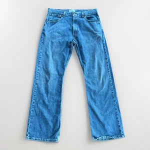 Levi’s SilverTab True Boot Jeans 34x32 Y2K Vintage Denim Mexico Blue Bootcut - Picture 1 of 10