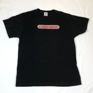 Camiseta De Colección Lagwagon Negra Doble Cara Delta Negra Banda Punk Talla Grande - Imagen 1 de 12