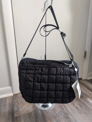 Bolso Bandolera Valentino Orlandi Mediano Acolchado Negro NUEVO CON ETIQUETAS Precio de venta sugerido por el fabricante 199 USD Foto 1 de 4