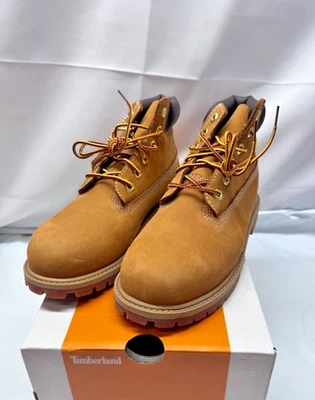 Timberland Premium 6 pulgadas Encaje Impermeable Juvenil 3M - Trigo -TB1127097133 *Nuevo Foto 1 de 4