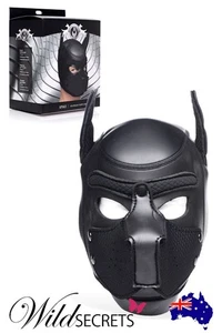 NEW Master Series Spike Neoprene Puppy Hood, Blindfold/Hood, Bondage - Picture 1 of 6