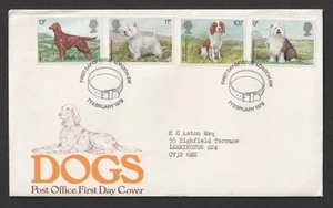 1979 Dogs FDC. London First Day Cover. SG 1075-1078 - Picture 1 of 1
