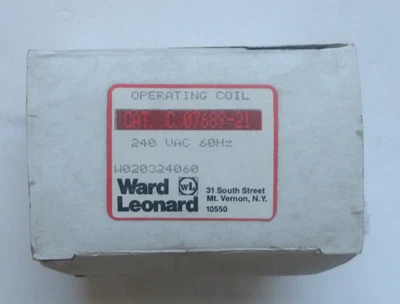 WARD LEONARD OPERATING COIL 240 VAC 60HZ P/N: C-7689 BRAND NEW IN BOX - Image 1 of 4