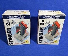 Nintendo NES: 2 Quickshot Stinger Joysticks QS-112 [w/ Boxes - NEW]